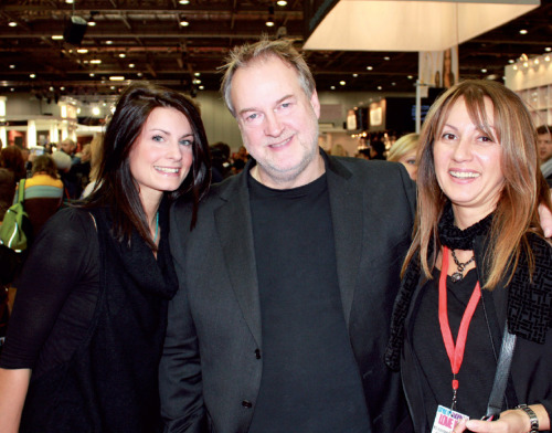 Alan Austin-Smith i Aleksandra Oparov u Londonu na Salon Internationalu