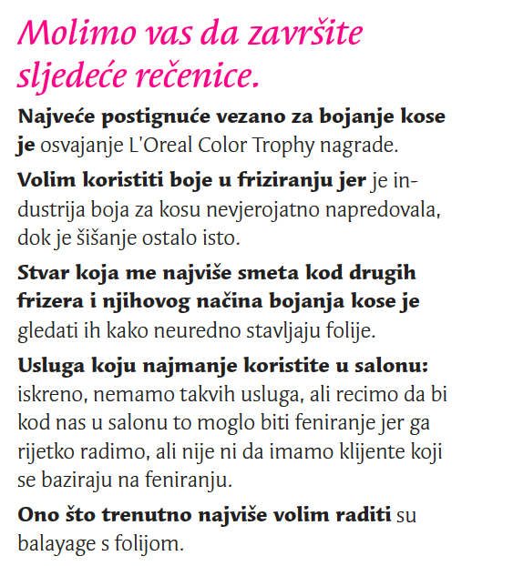 Sophia Hilton - odgovori