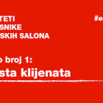 PRIORITETI ZA VLASNIKE FRIZERSKIH SALONA:<BR>1. Lista klijenata