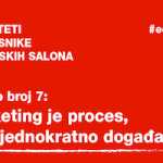 PRIORITETI ZA VLASNIKE FRIZERSKIH SALONA:<BR>7. Marketing je proces