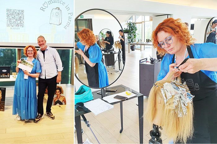 Davines - Romance in Parma - reportaža