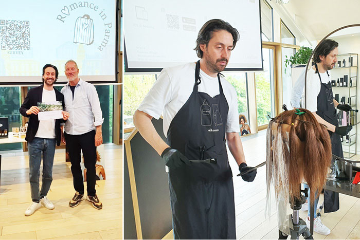 Davines - Romance in Parma - reportaža