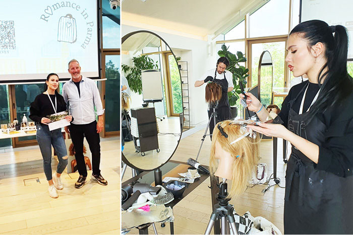 Davines - Romance in Parma - reportaža