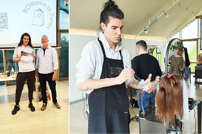 Davines - Romance in Parma - reportaža