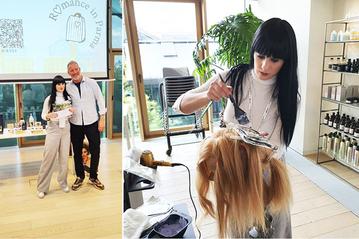 Davines - Romance in Parma - reportaža