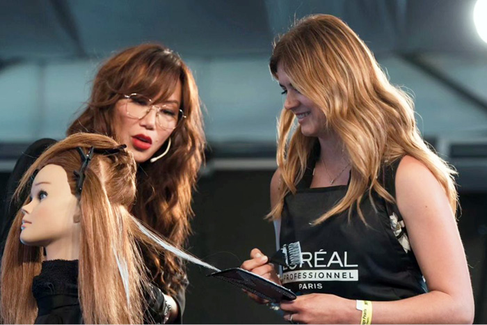Min Kim za L'Oréal Professionnel Paris