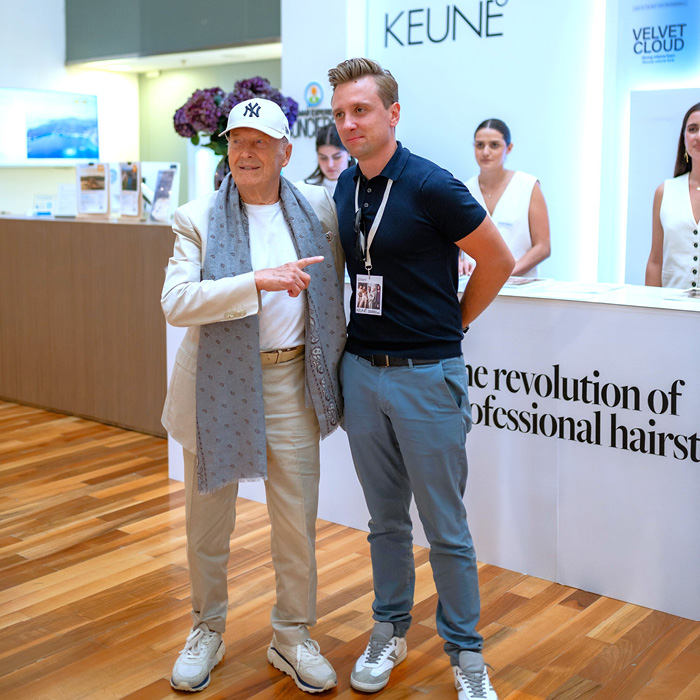 Matevž Firšt i George Keune na Keune Manifest eventu u Dubrovniku