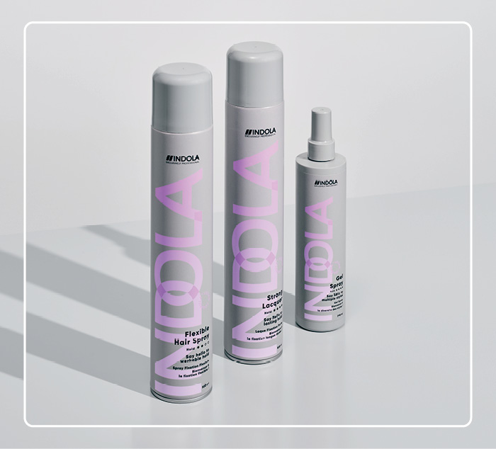 Indola Strong Lacquer i Gel Spray