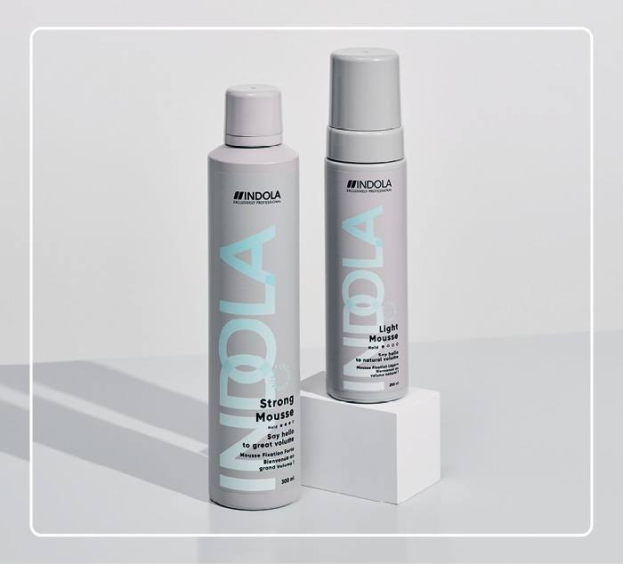 Indola Strong Mousse i Light Mousse