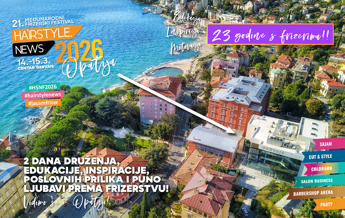 Hairstyle News 2026 - Centar Gevais, Opatija